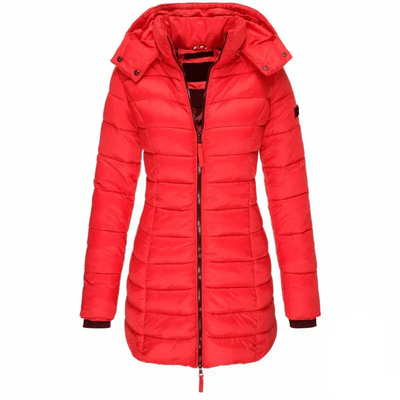 Zara hooded down jacket