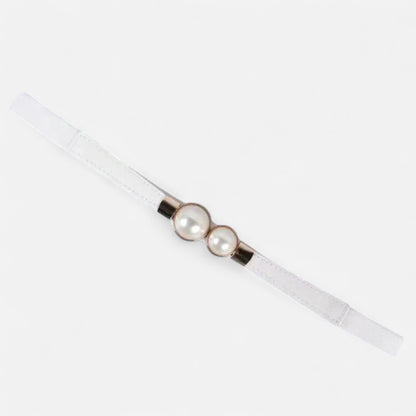 Ancient World | Women's Thin Double Pearl Belt