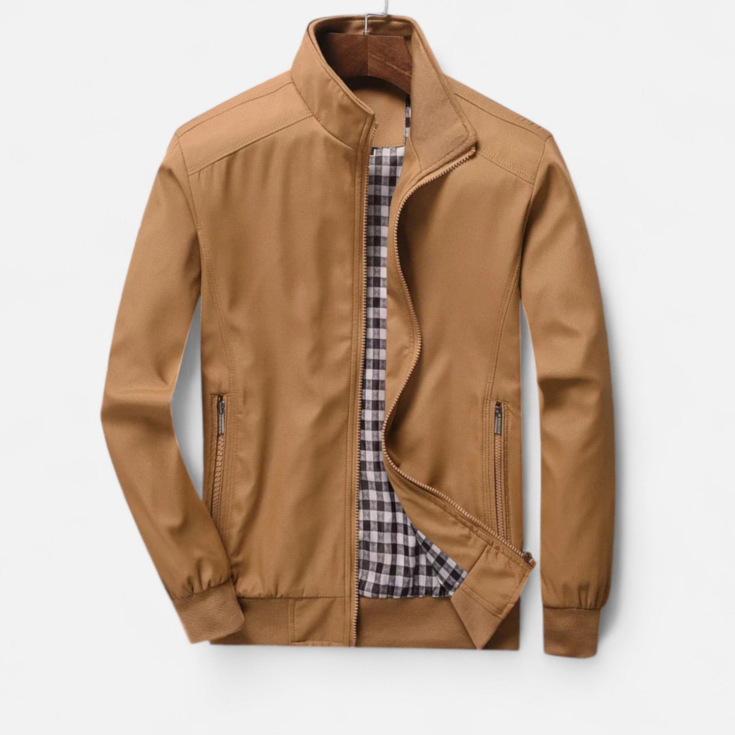 Ancient World | Slim Fit Elegant Men's Bomber Jacket