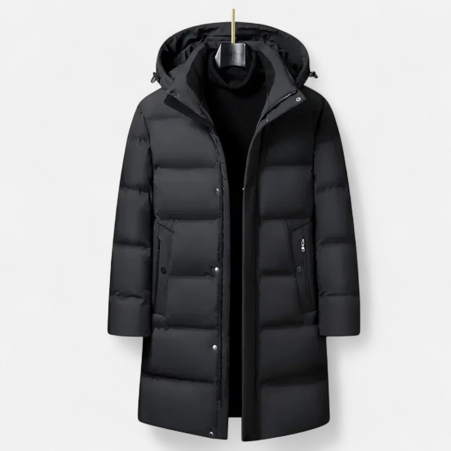 Ancient World | Premium Winter Parka for Men – Insulating Elegance with Hood