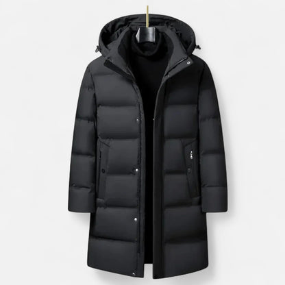Ancient World | Premium Winter Parka for Men – Insulating Elegance with Hood
