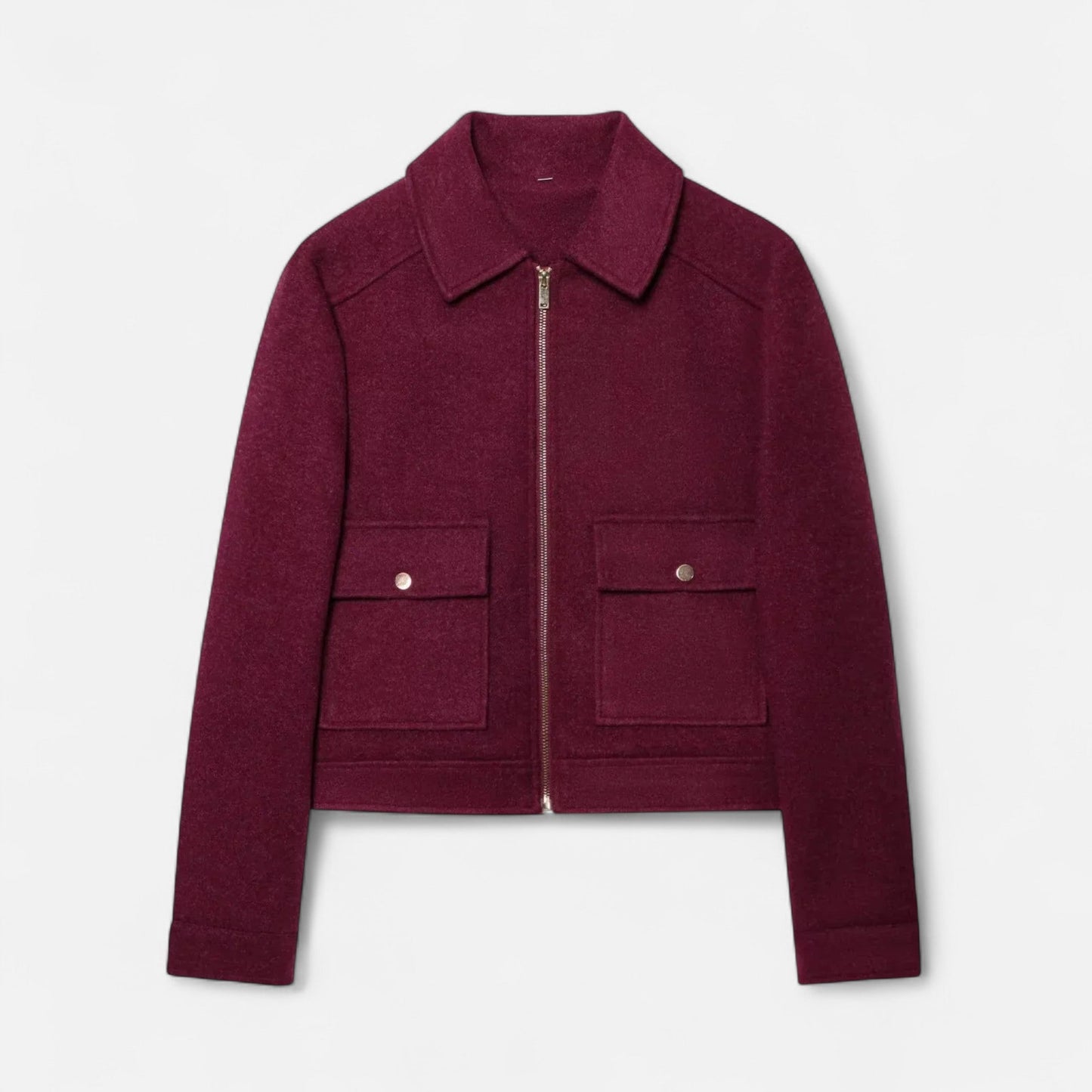 Ancient World | Elegant Women's Short Zipped Jacket