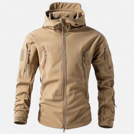 Ancient World | Men's Waterproof Softshell Jacket with Hood