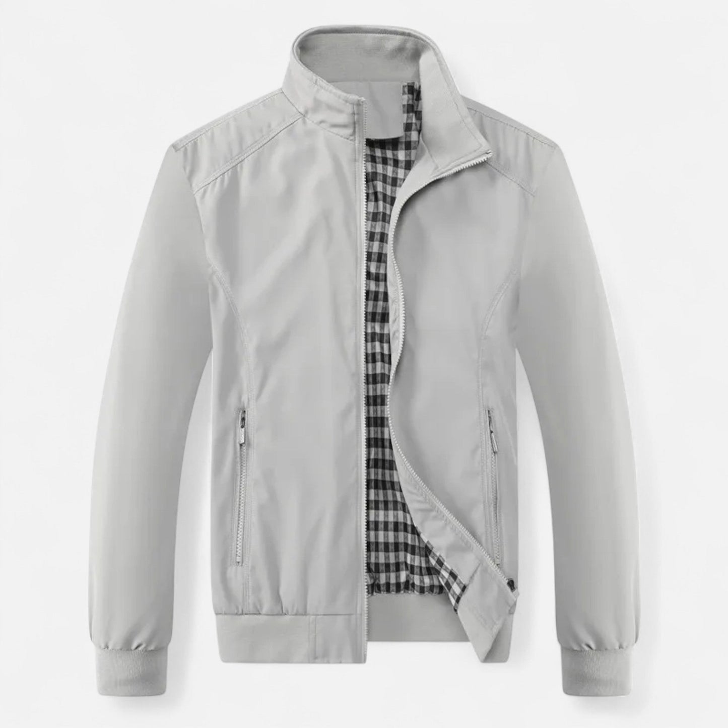 Ancient World | Slim Fit Elegant Men's Bomber Jacket