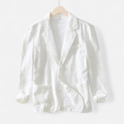 Ancient World | Men's Linen Oversized Safari Chic Blazer