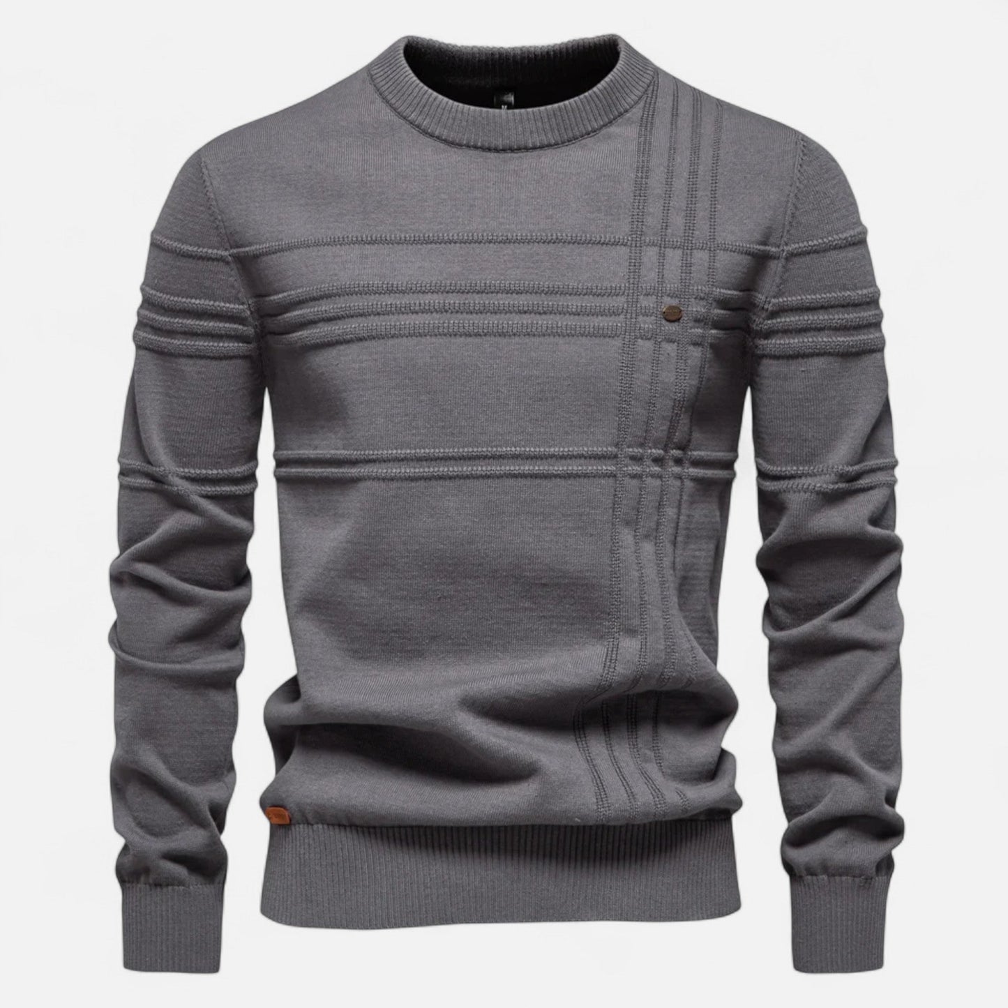 Ancienne Monde | Classic Men's Striped Sweater in Soft Cotton