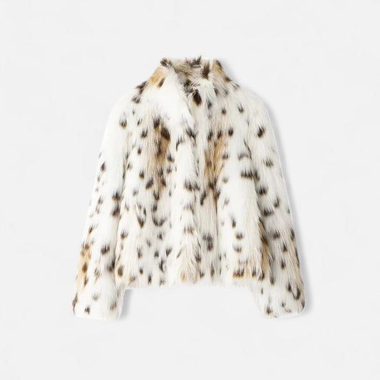 Ancient World | Women's Printed Faux Fur Coat