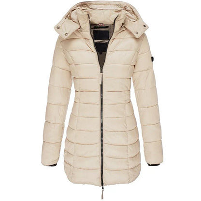 Zara hooded down jacket
