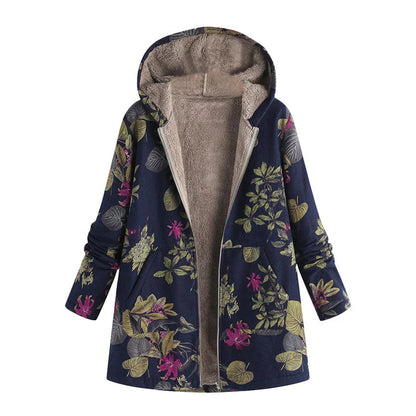 Warm Women's Lightweight Hooded Spring Coat