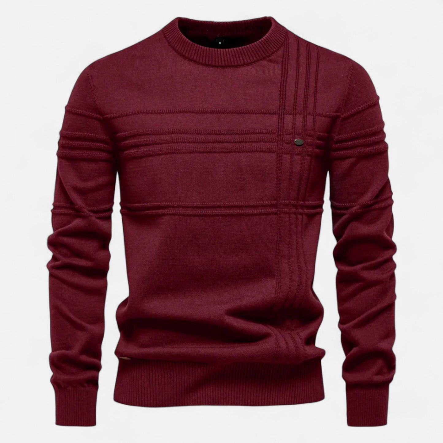 Ancienne Monde | Classic Men's Striped Sweater in Soft Cotton