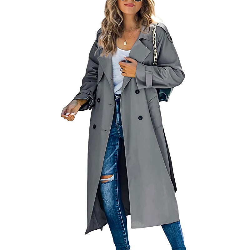 Zara - Long trench coat for women