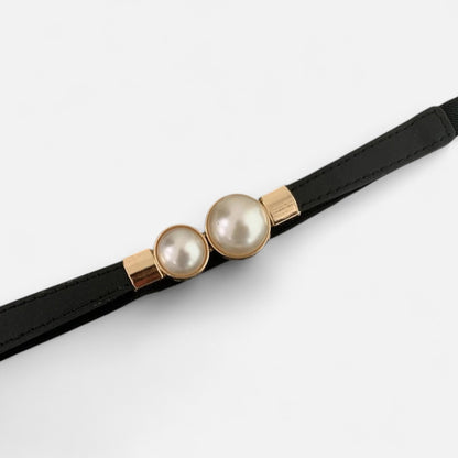 Ancient World | Women's Thin Double Pearl Belt
