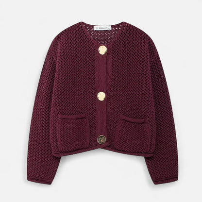Ancient World | Women's Long Buttoned Cardigan