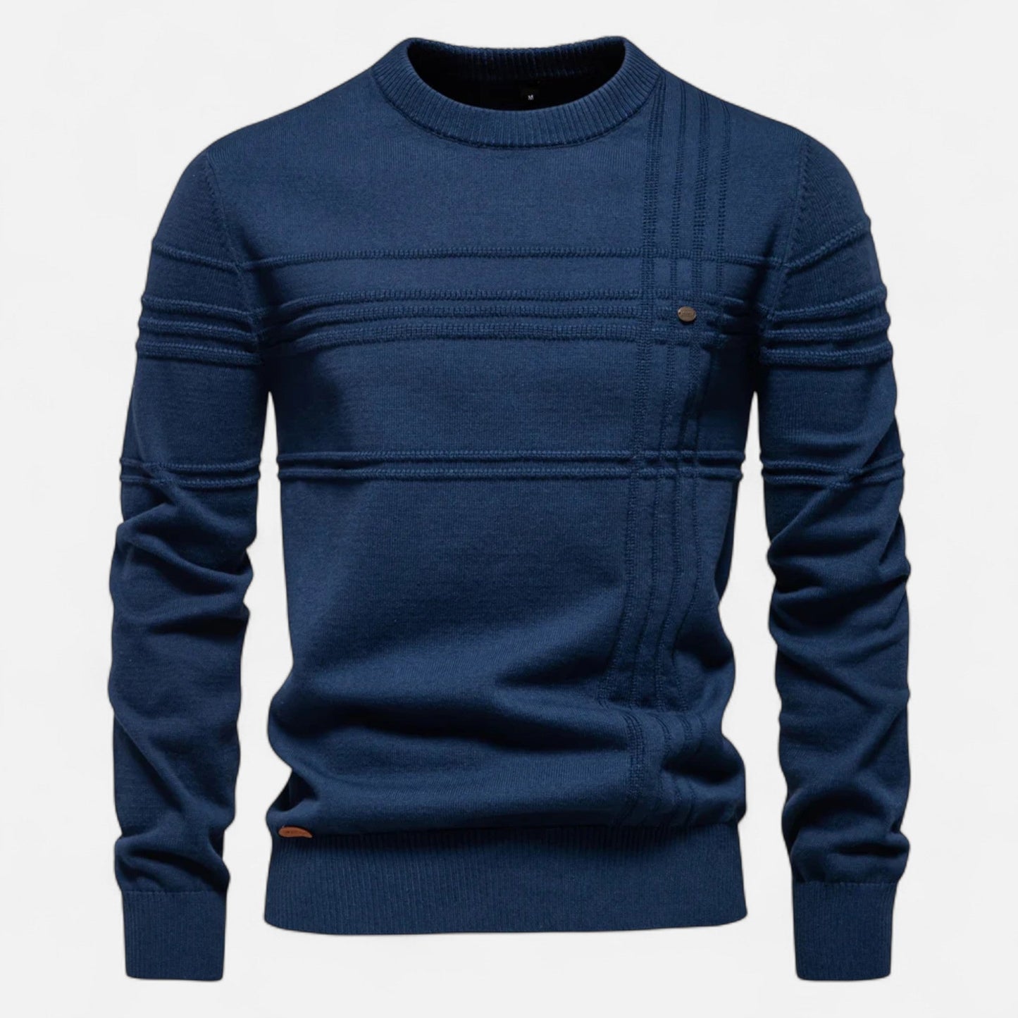 Ancienne Monde | Classic Men's Striped Sweater in Soft Cotton