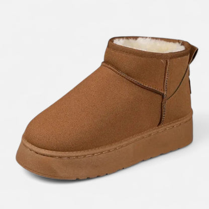 Ancient World | Winter Suede Ankle Boots with Warm Lining