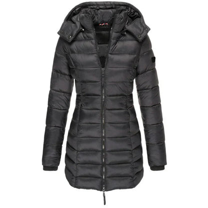 Zara hooded down jacket