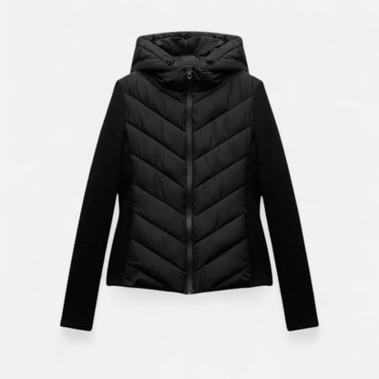 Ancient World | Women's Patchwork Hooded Down Jacket