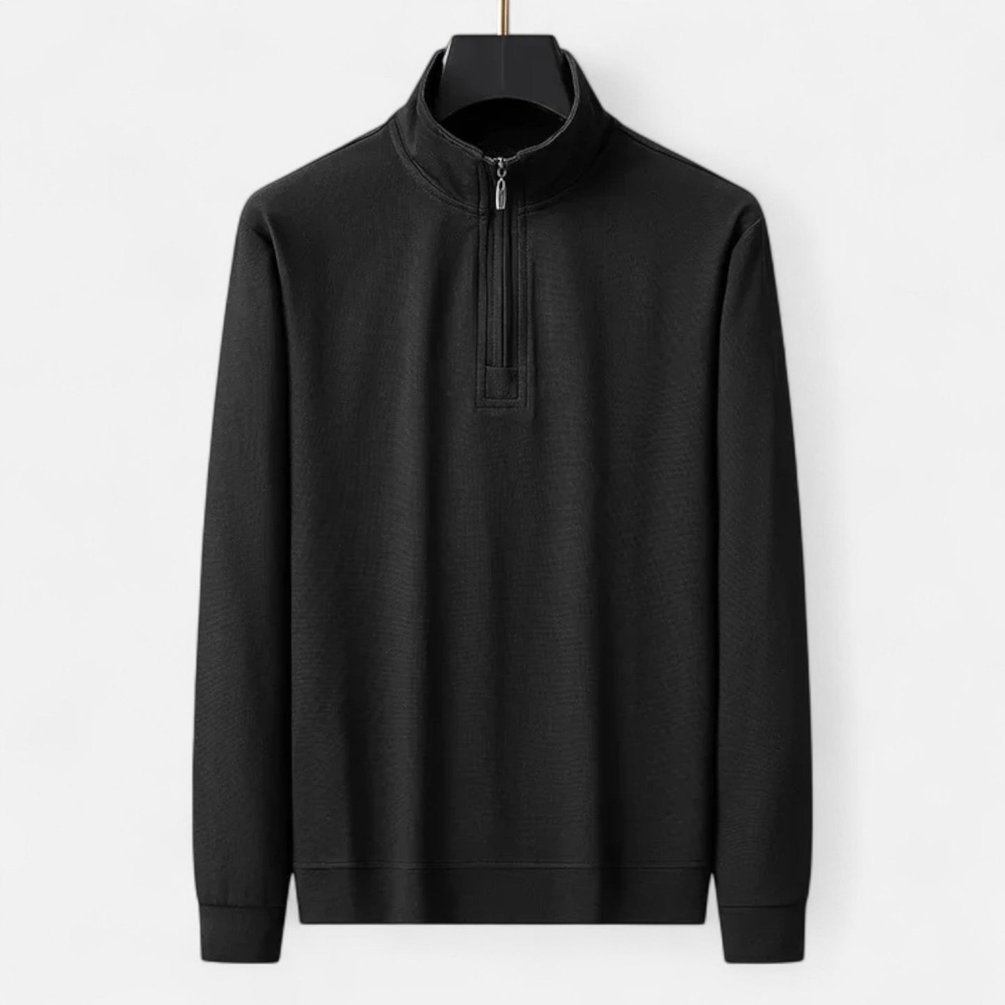 Ancient World | Lightweight Half-Zip Cotton Sweater Men