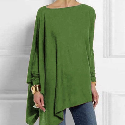 Aliona | Elegant Round Neck and Long Sleeves