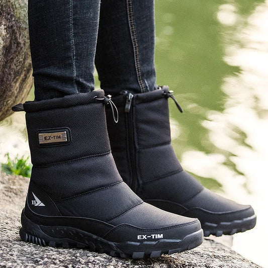 Arvon™ | Waterproof Wool Snow Boots for Men