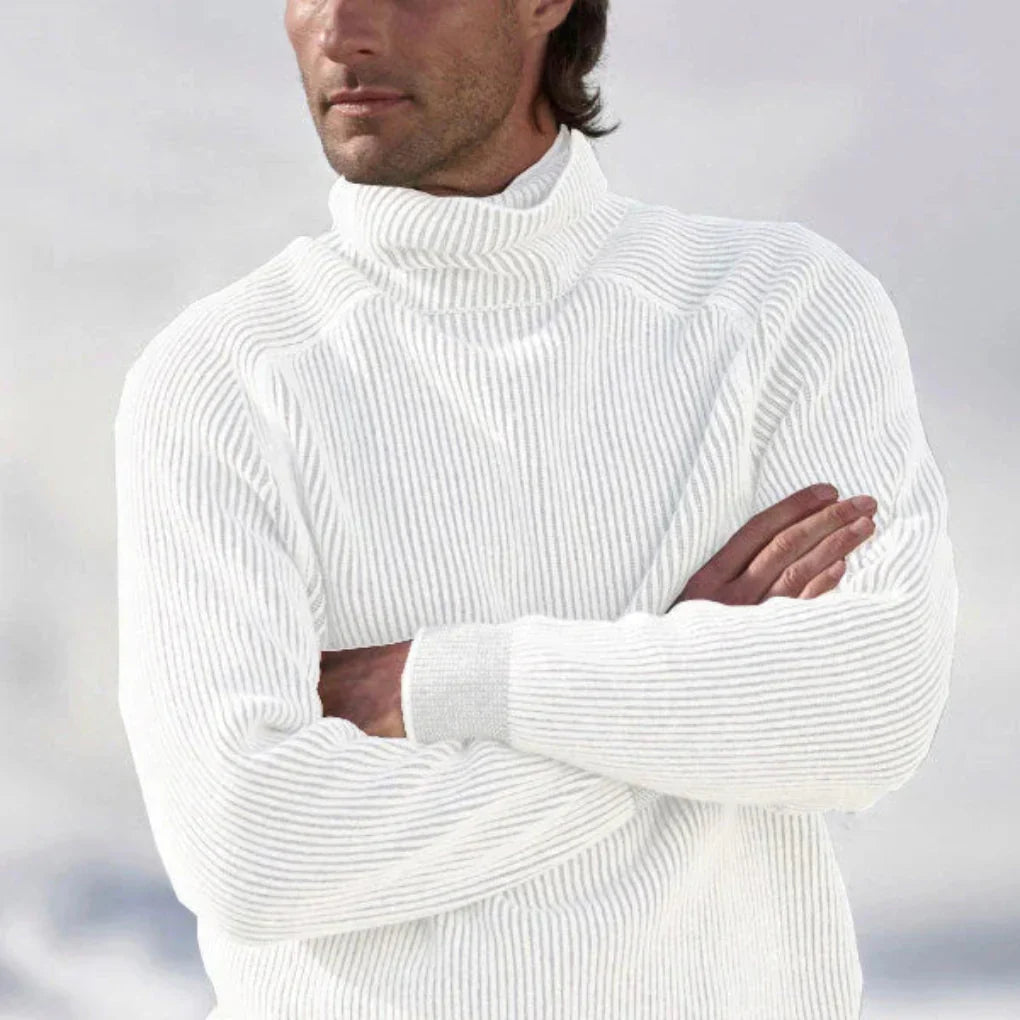 Warm Crew Neck Winter Sweater for Men