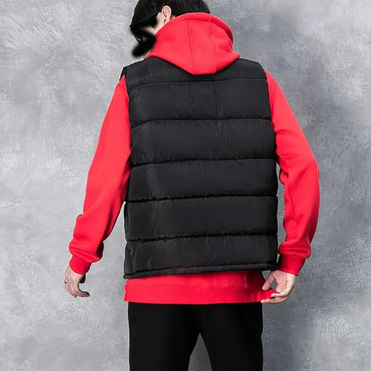 Warm Padded Mens Vest Jacket - Olytrend