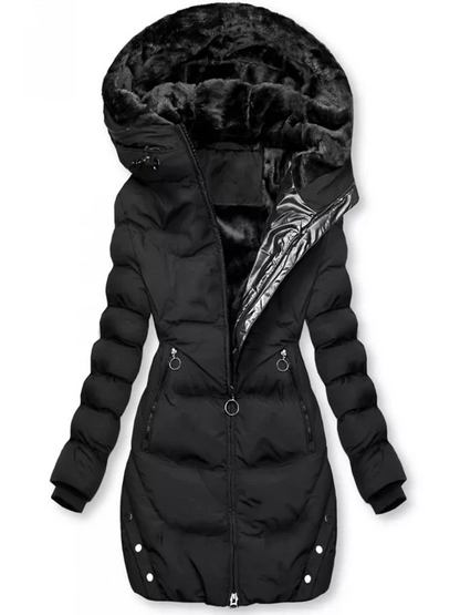 Women's lined winter coat