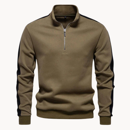 Bruno | Premium pullover with quarter zipper