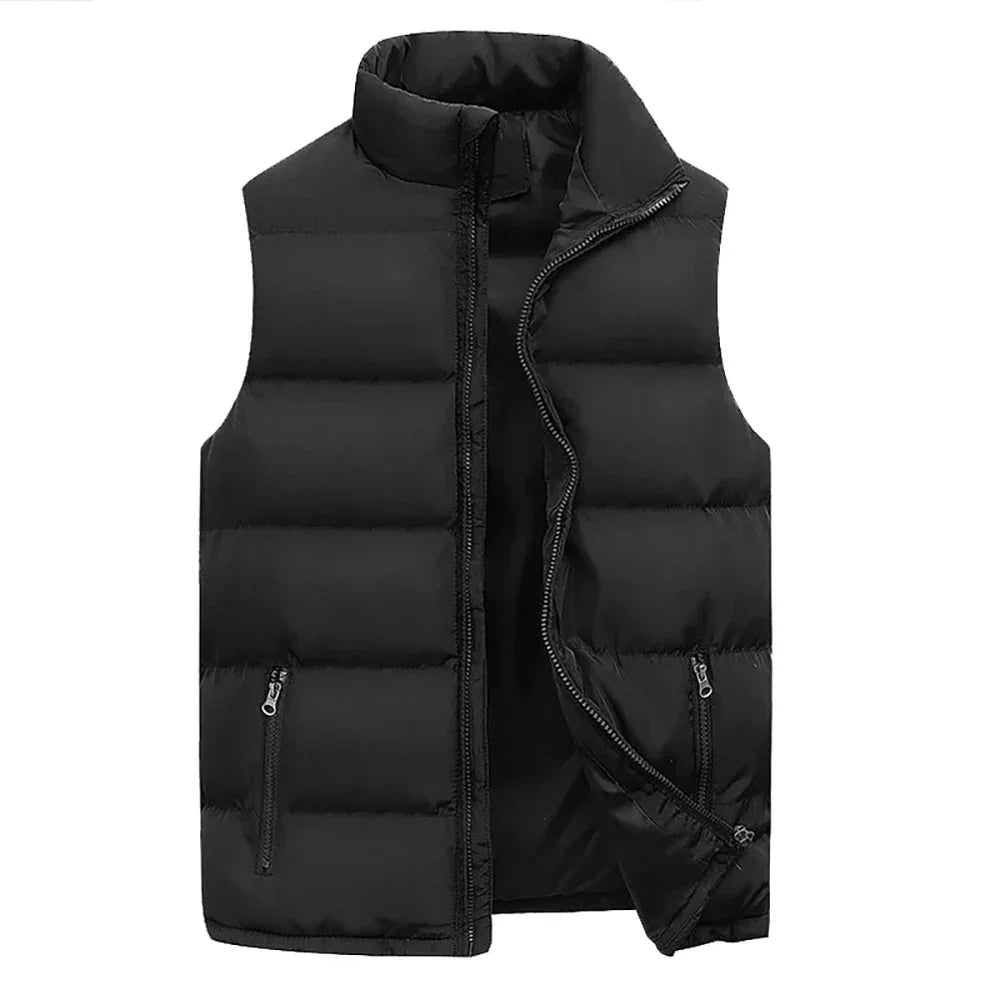 Warm Padded Mens Vest Jacket