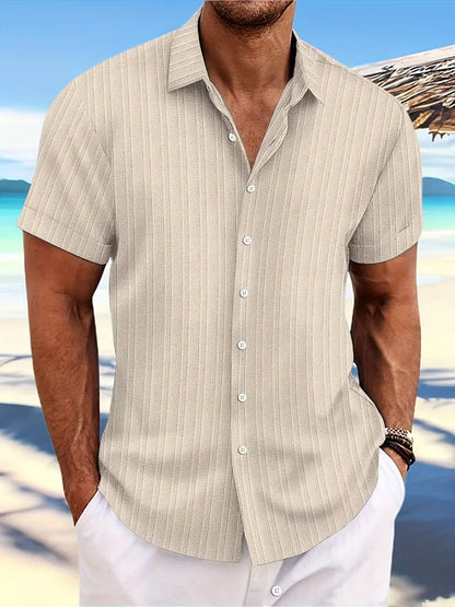 Benjamin: Relaxed Striped Shirt