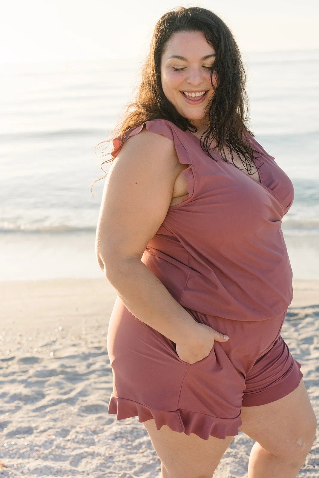 Women's Swimsuit with Built-in Bra - Comfortable & Chic
