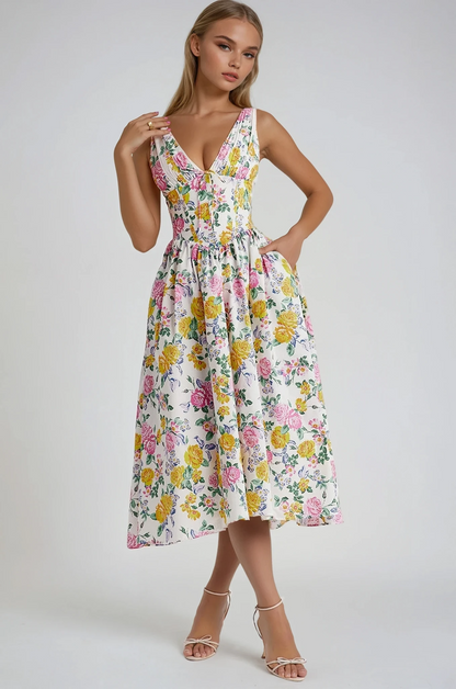 Beautiful Lightweight Summer Dress - Olytrend