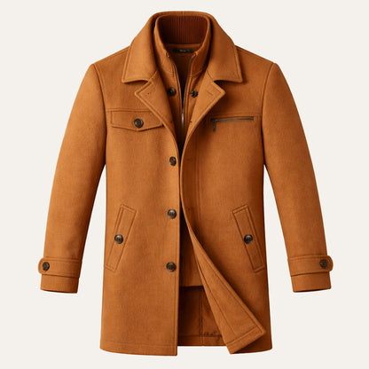 Warm Water Resistant Men's Zip Jacket