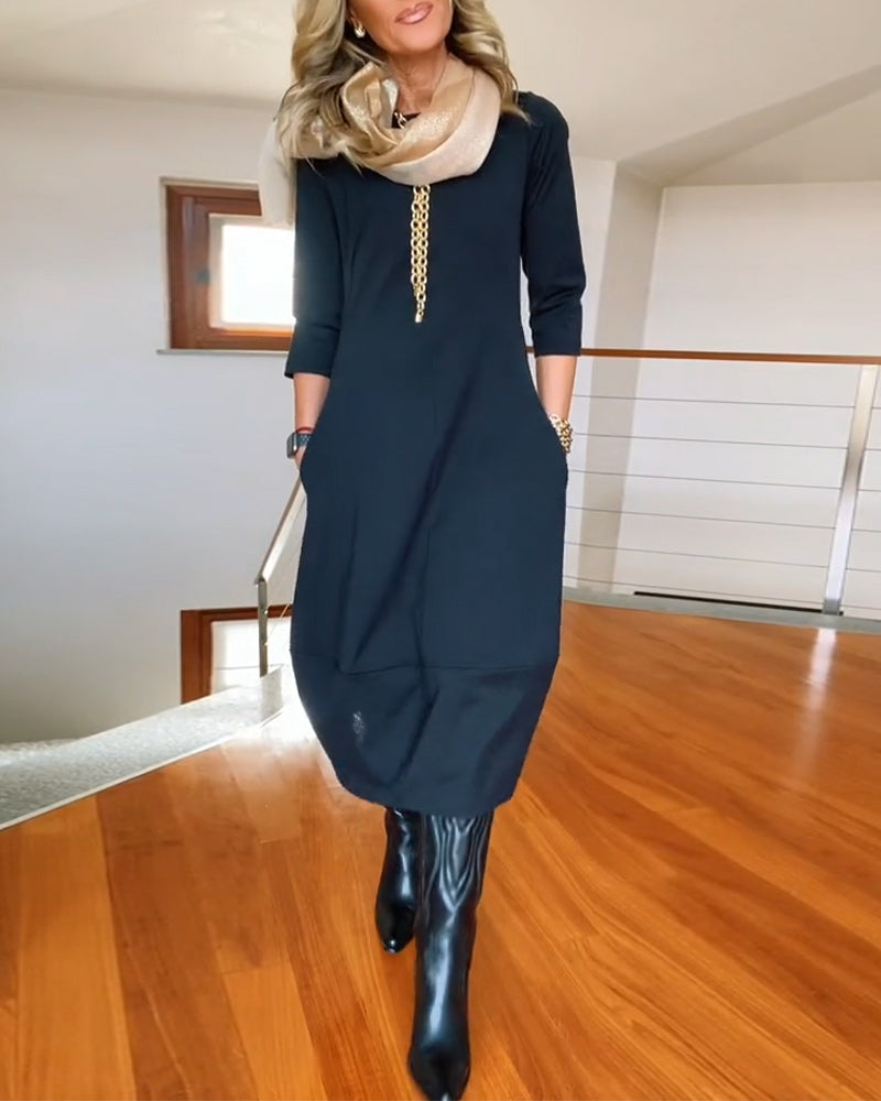 Beautiful Fit and Flair Dress - Olytrend