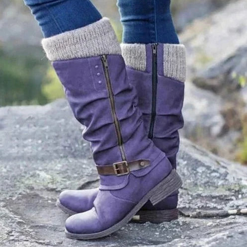 Women's Ankle-High Boots | Buckle Detail