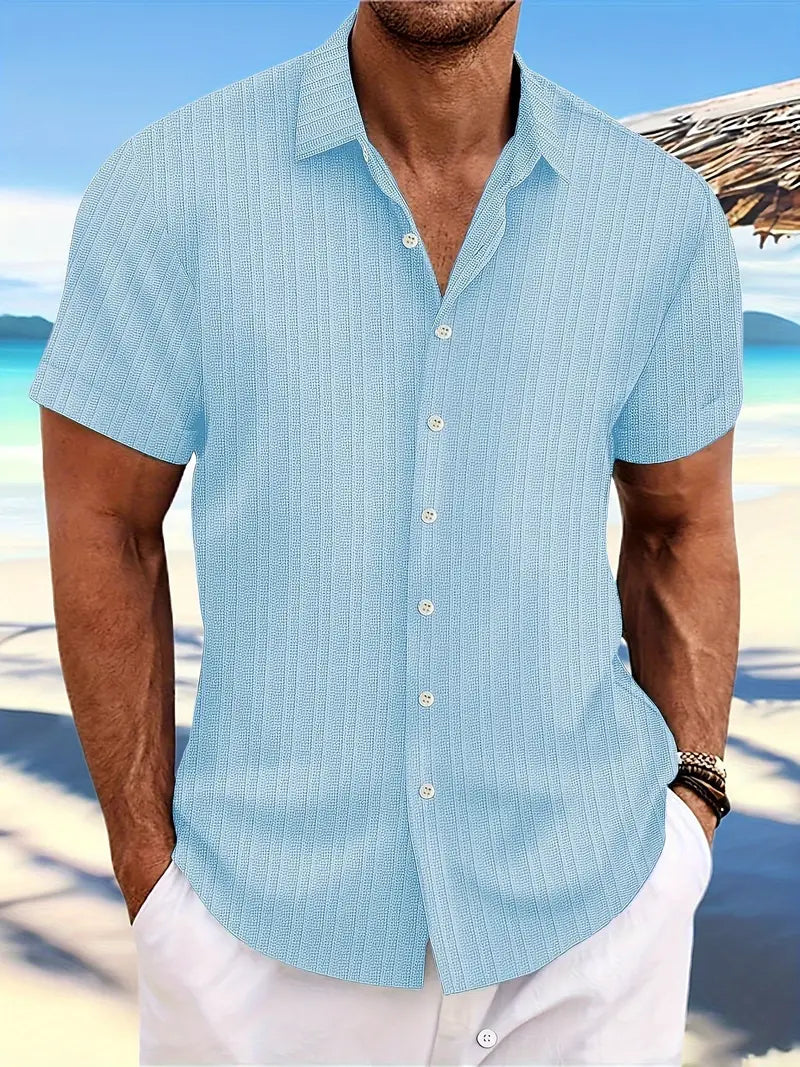 Benjamin: Relaxed Striped Shirt