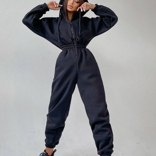 Women's Hoodie Two-Piece Set for Everyday and Leisure