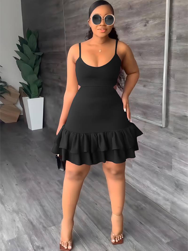 Women's stylish sleeveless Amelia cami dress