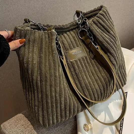 Velvet cotton bag