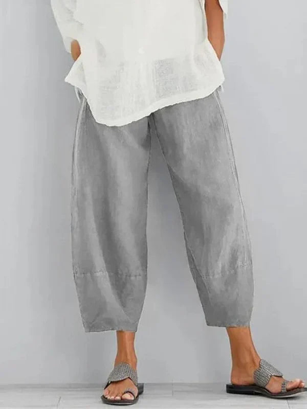 Women's linen casual pants