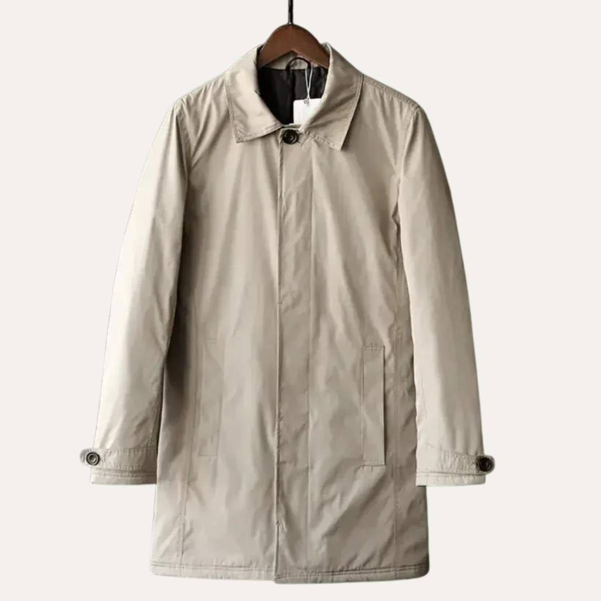 Waterproof Men's Classic Long Trench Coat
