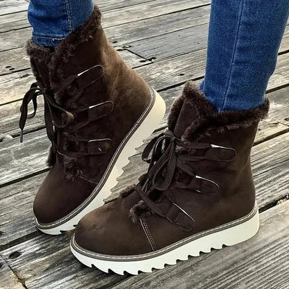 Warm Fuzzy Insulated Snow Boots