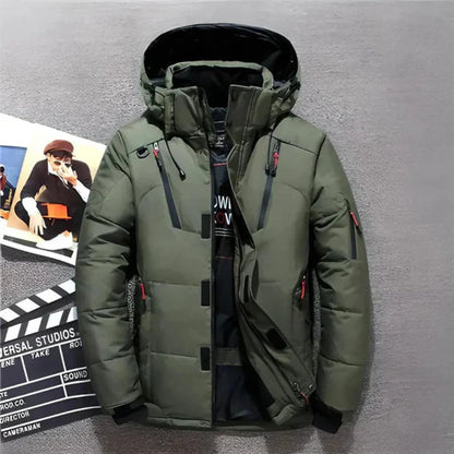 Warm Waterproof Parka for Men