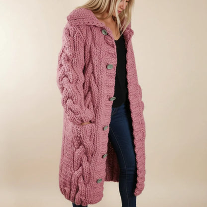 Warm Cozy Women's Winter Coat Cardigan
