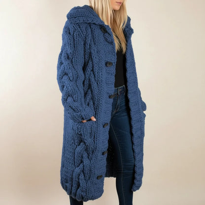 Warm Cozy Women's Winter Coat Cardigan - Olytrend