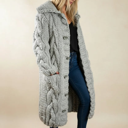 Warm Cozy Women's Winter Coat Cardigan