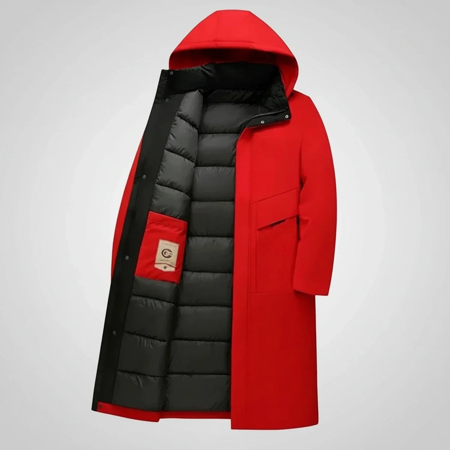 Warm Waterproof Men's Winter Parka Coat