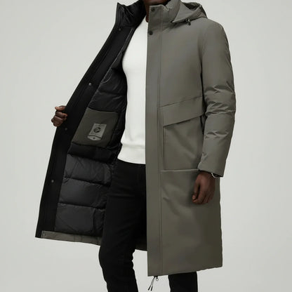 Warm Waterproof Men's Winter Parka Coat