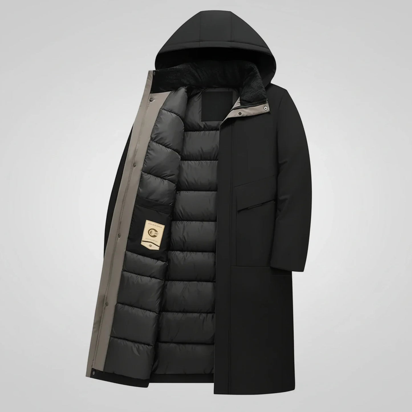 Warm Waterproof Men's Winter Parka Coat