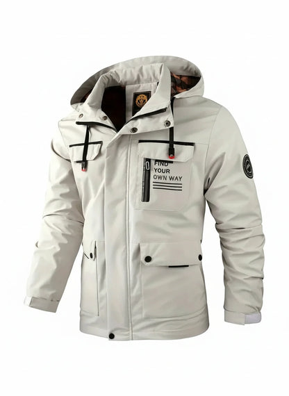 Waterproof Mens Parka Coat with Hood